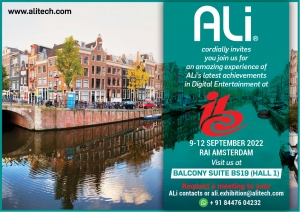 Welcome to visit ALi Booth at IBC 2022
